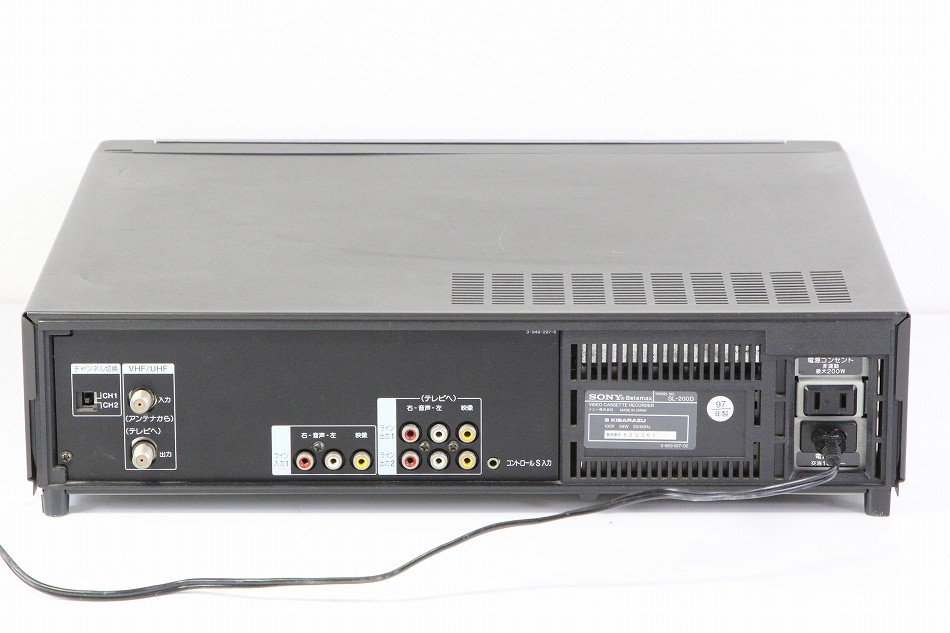 【ジャンク品】SONY SL-200D VHSレコーダー