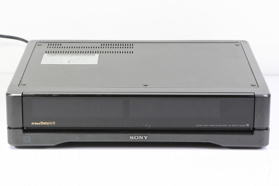 SL-2100 ｜SONY SL-2100 Hi-Band ＆ Beta hi-fi ビデオデッキ SHB対応 