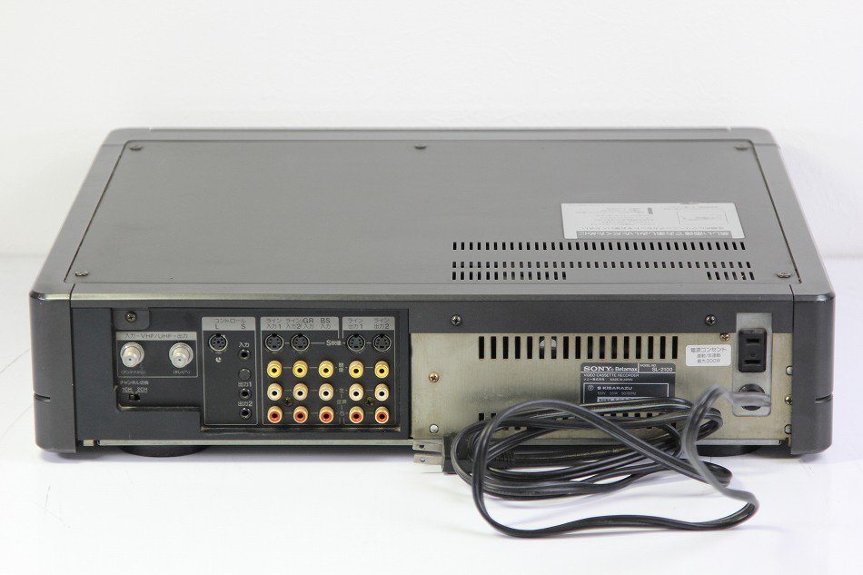 SONY ベータビデオデッキ SL-2100用 リモコン RMT-2100 - 映像機器