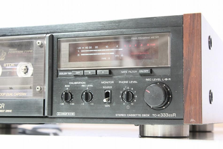 TC-K333ESR｜中古整備品｜SONY 3HEAD カセットデッキ 1988年製