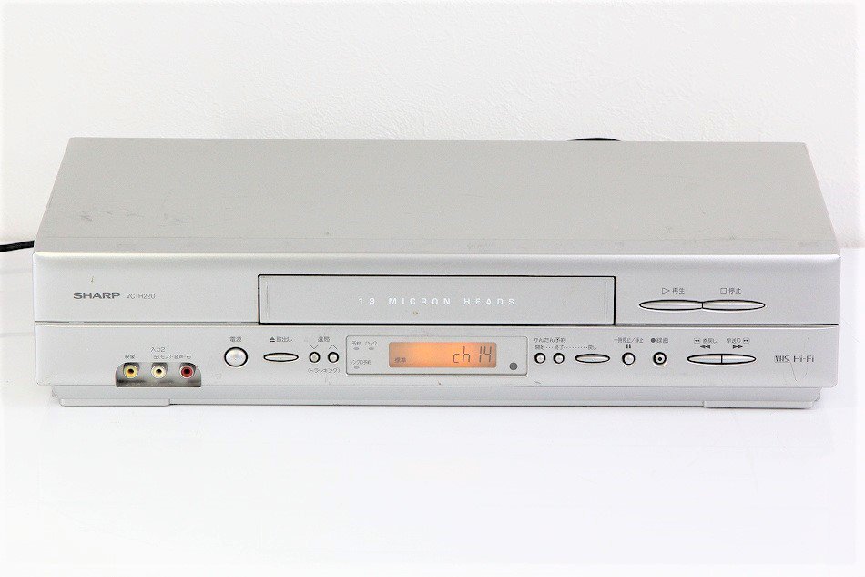 VC-GH20 ビデオカセット レコーダー SHARP シャープ レトロ - レコーダー