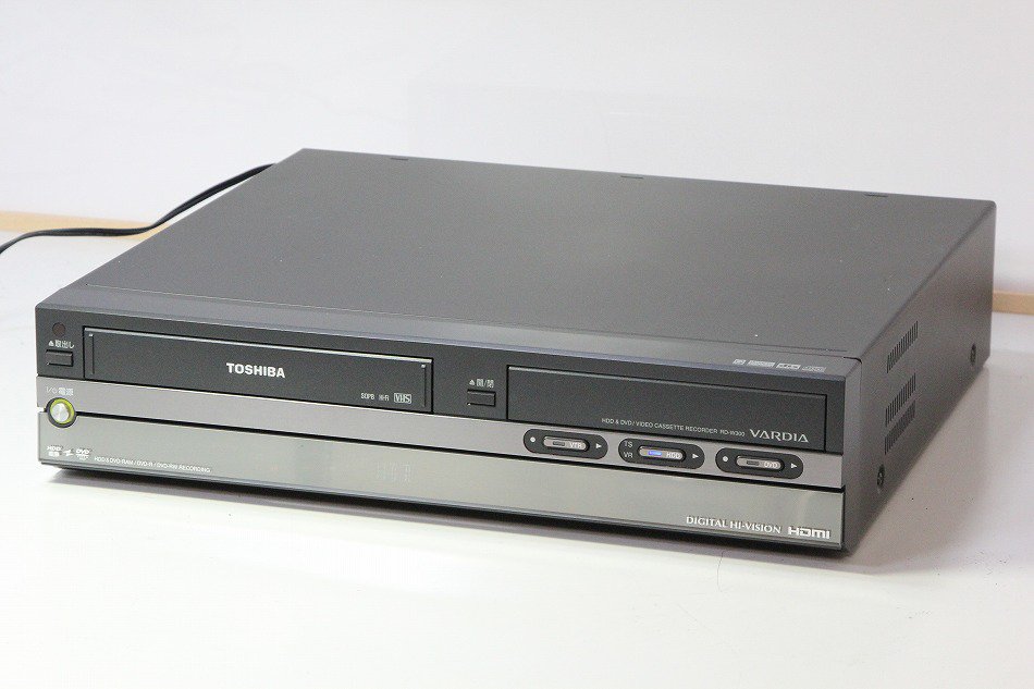 人気提案 VHS→DVDダビング DVDレコーダー 整備済み動作品 RD-W300 