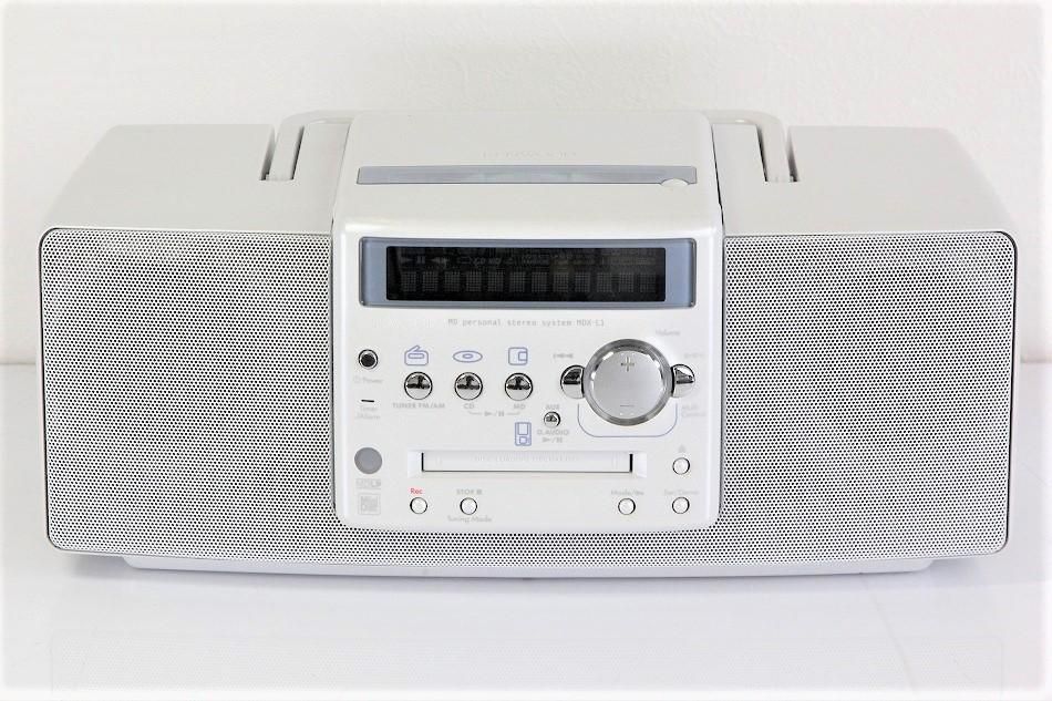 新入荷 流行 KENWOOD MDX-L1-H CD MD ラジオパーソナルステレオシステム グレー