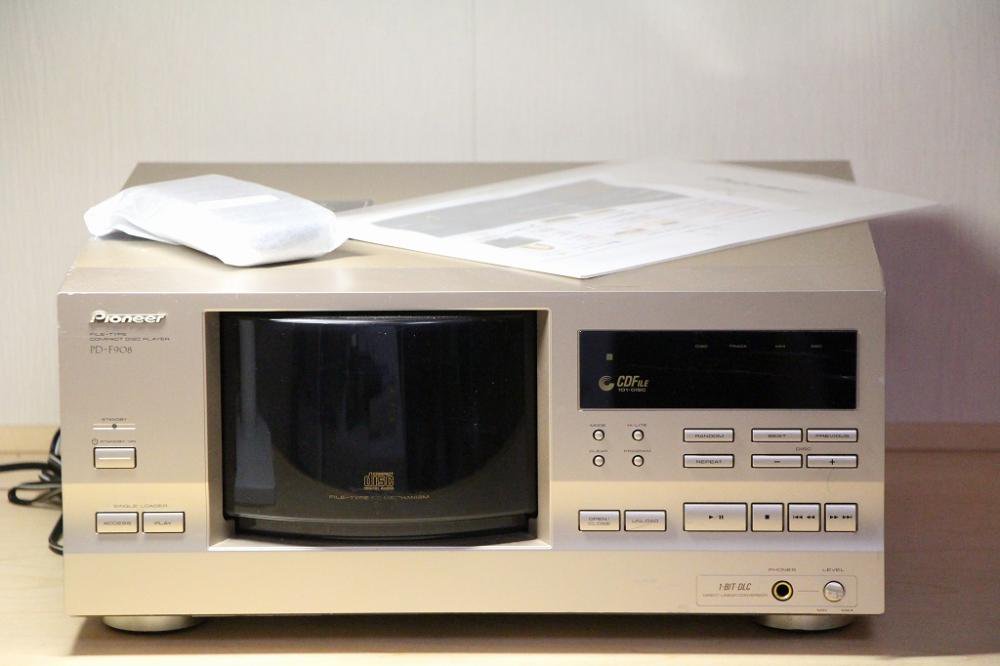 M1446 Pioneer PD-F908 101枚CDチェンジャー付属品リモコン
