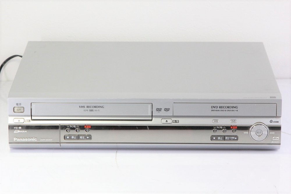 DMR-ES30V｜Panasonic DIGA ビデオ一体型DVDビデオレコーダー ｜中古品