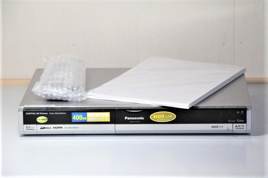 DMR-XW30｜Panasonic DVD/HDDハイビジョンレコーダー 400GB｜中古品 