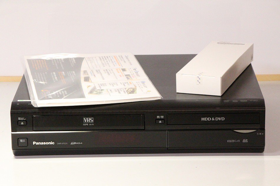 DMR-XP22V ｜Panasonic ハイビジョンレコーダー VHSビデオ一体型HDD250GB｜中古品｜修理販売｜サンクス電機