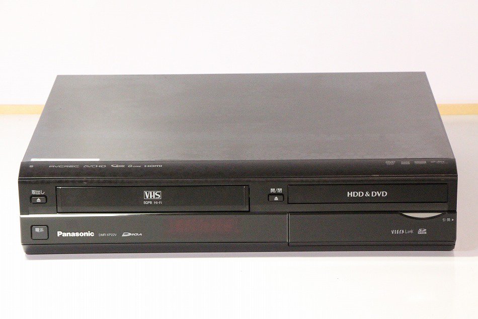 DMR-XP22V ｜Panasonic ハイビジョンレコーダー VHSビデオ一体型 