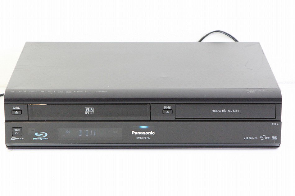 Panasonic DIGA DMR-BRW510 W録/500GB/外付HDD - テレビ/映像機器