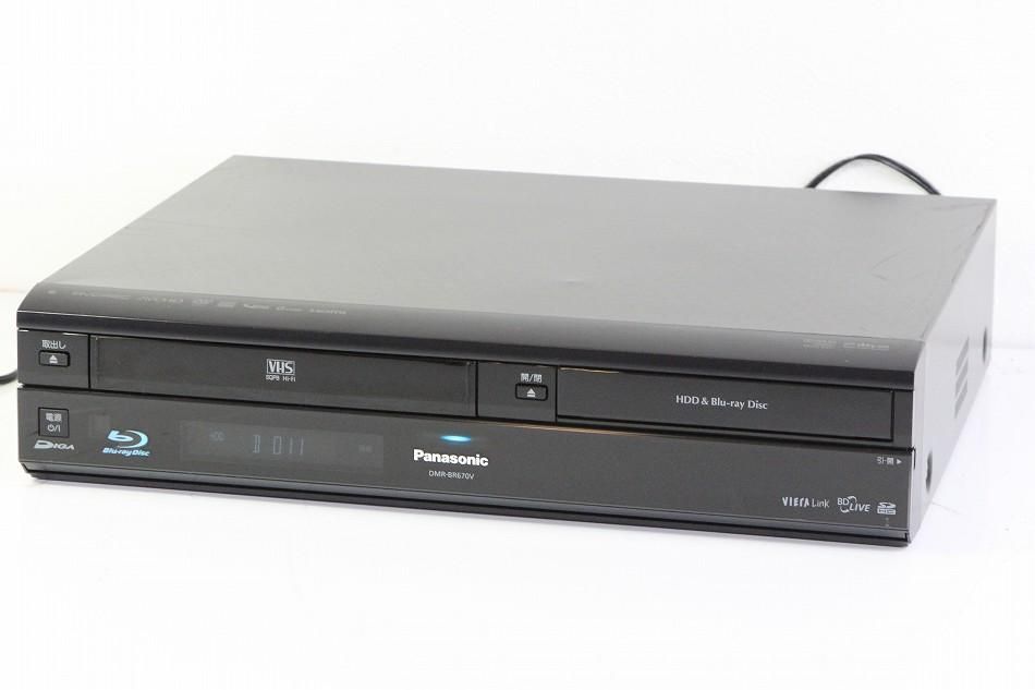 日本未入荷 パナソニック ブルーレイレコーダー VHSビデオ一体型 DMR ...