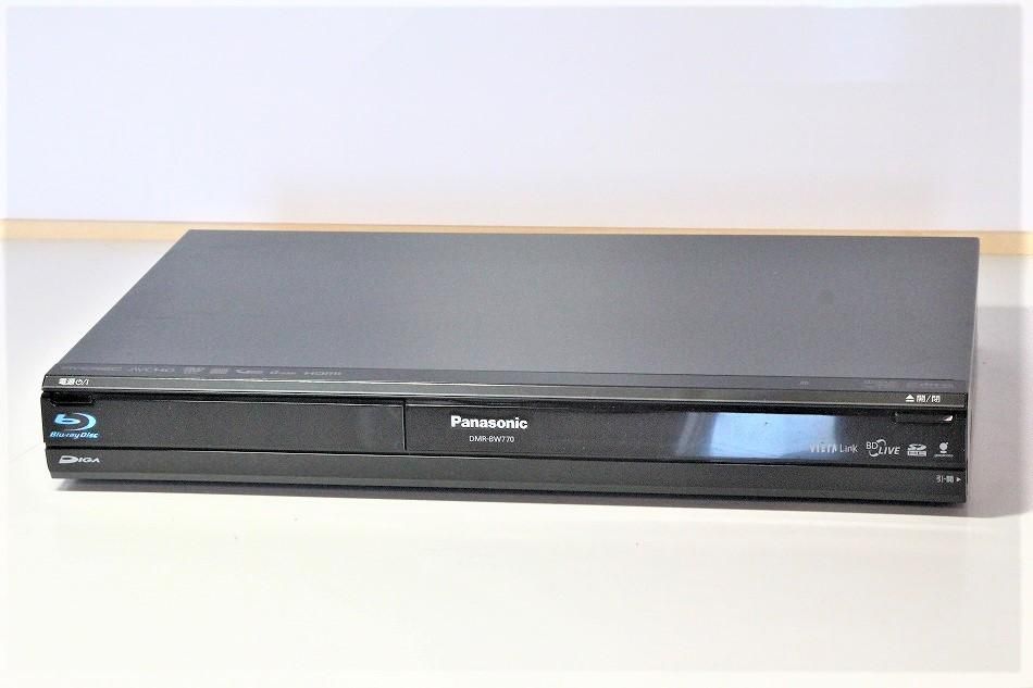 Panasonic ブルーレイレコーダー DMR-BW770 動作良品-