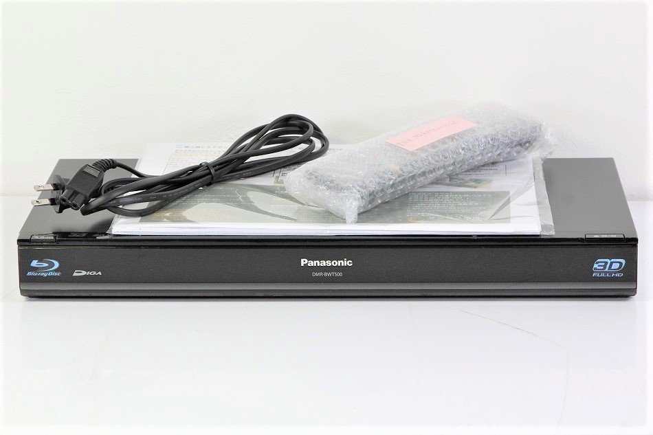DMR-BWT500｜Panasonic 500GB 2チューナー ブルーレイレコーダー
