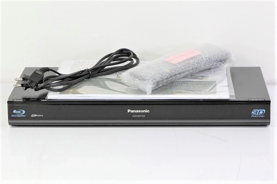 DMR-BWT500｜Panasonic 500GB 2チューナー ブルーレイレコーダー ブラック DIGA ｜中古品｜修理販売｜サンクス電機