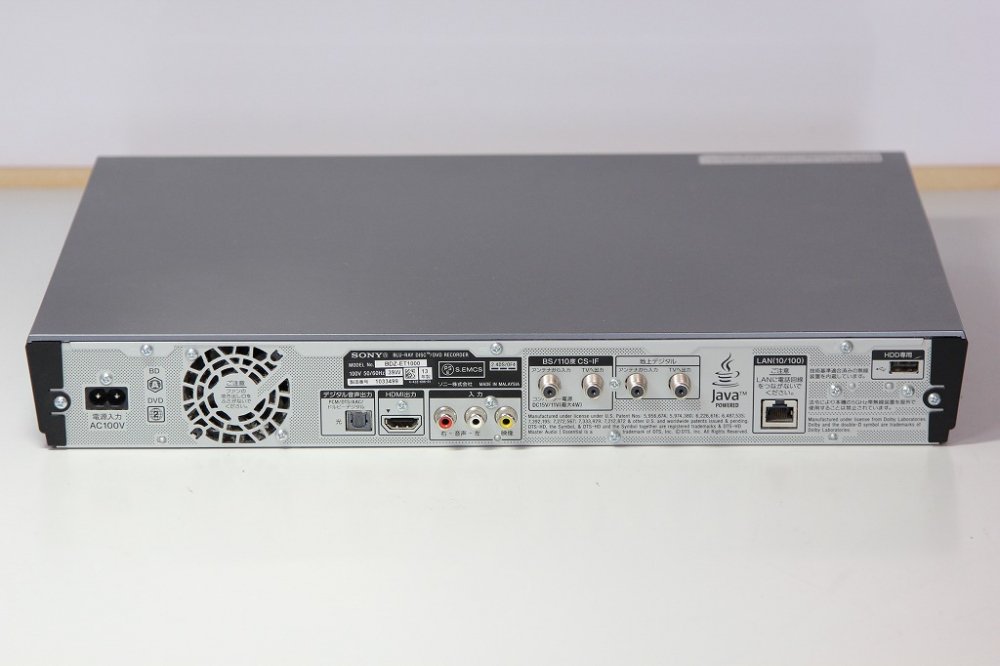ジャンク Sony ブルーレイディスクレコーダー BDZ-T55 - テレビ/映像機器