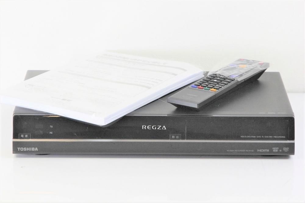 RD-R100 ｜TOSHIBA 地上・BS・110度CSデジタルチューナー搭載ハイビジョンレコーダーREGZA  HDD320GB｜中古品｜修理販売｜サンクス電機