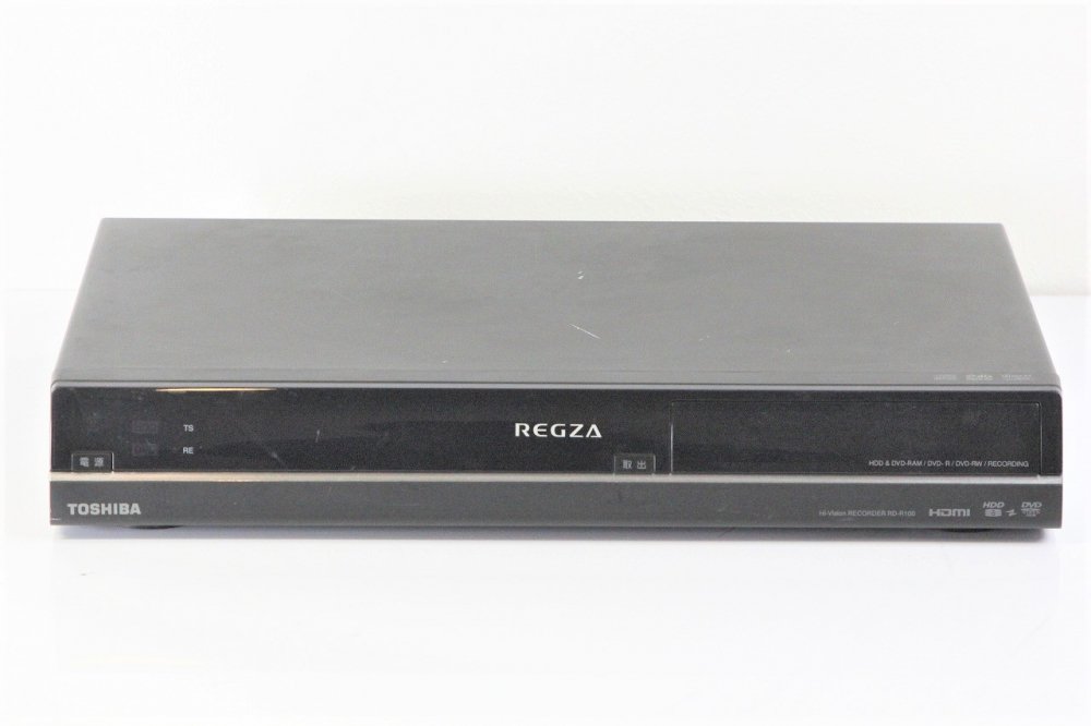 テレビ/映像機器東芝 REGZA ハイビジョンHDDレコーダー RD-R100 - DVD 