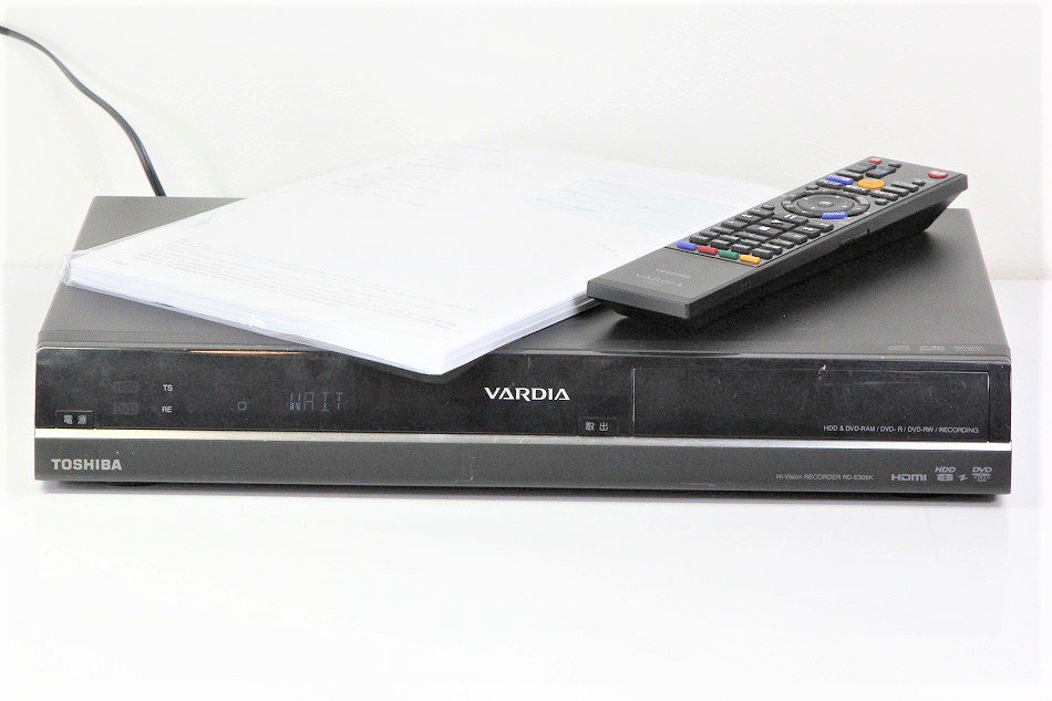 東芝 HDD搭載 地デジ対応 VTR一体型DVDレコーダー D-W255K
