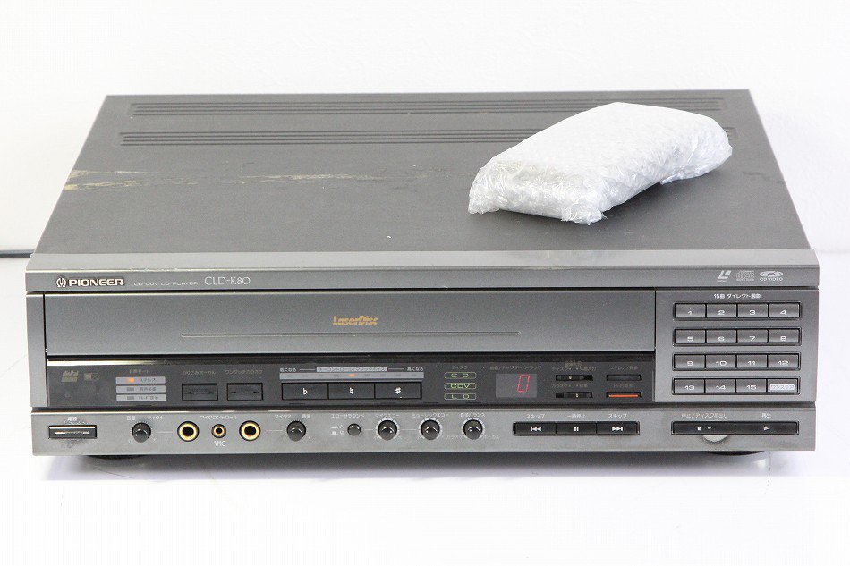 パイオニア レーザーディスクプレーヤー CLD-K80 - 映像機器