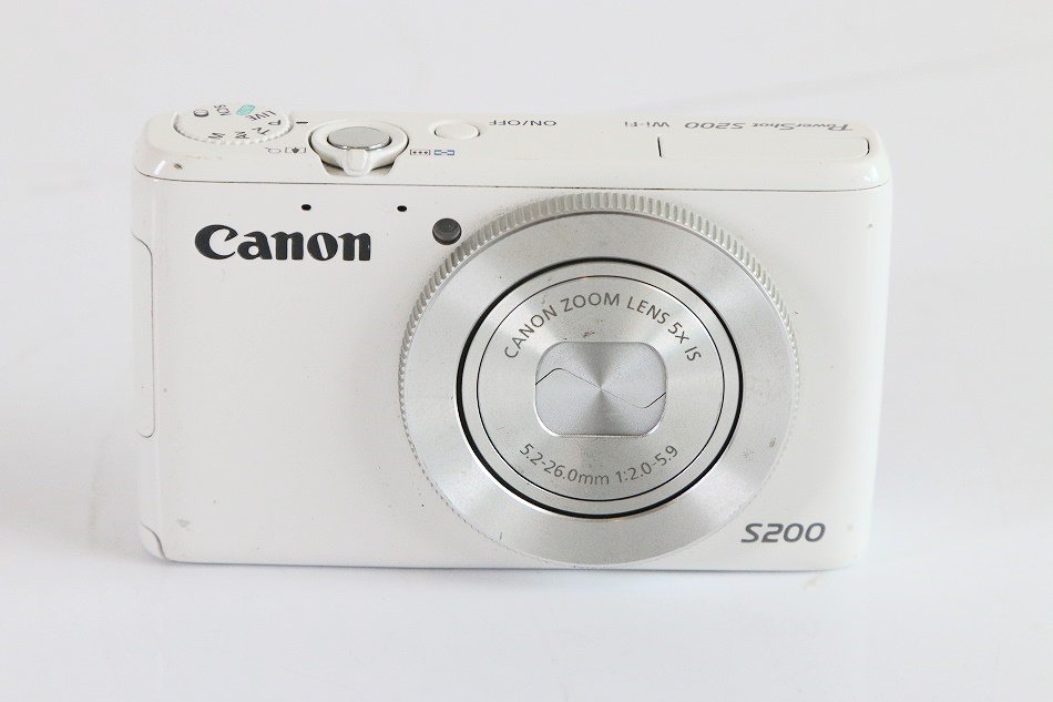 PSS200(WH)｜Canon デジタルカメラ PowerShot S200(ホワイト) ｜中古品｜修理販売｜サンクス電機