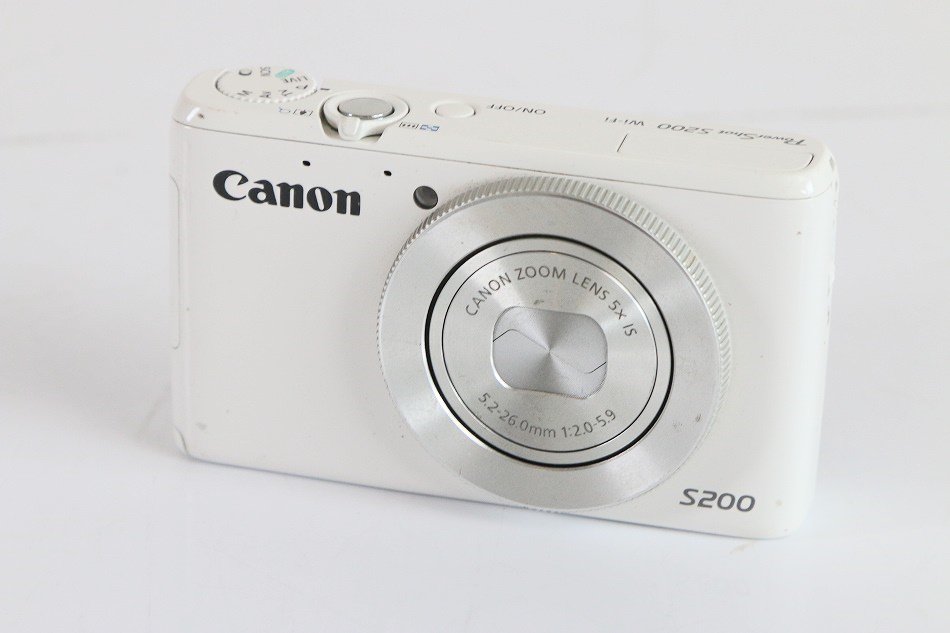 PSS200(WH)｜Canon デジタルカメラ PowerShot S200(ホワイト) ｜中古品 ...