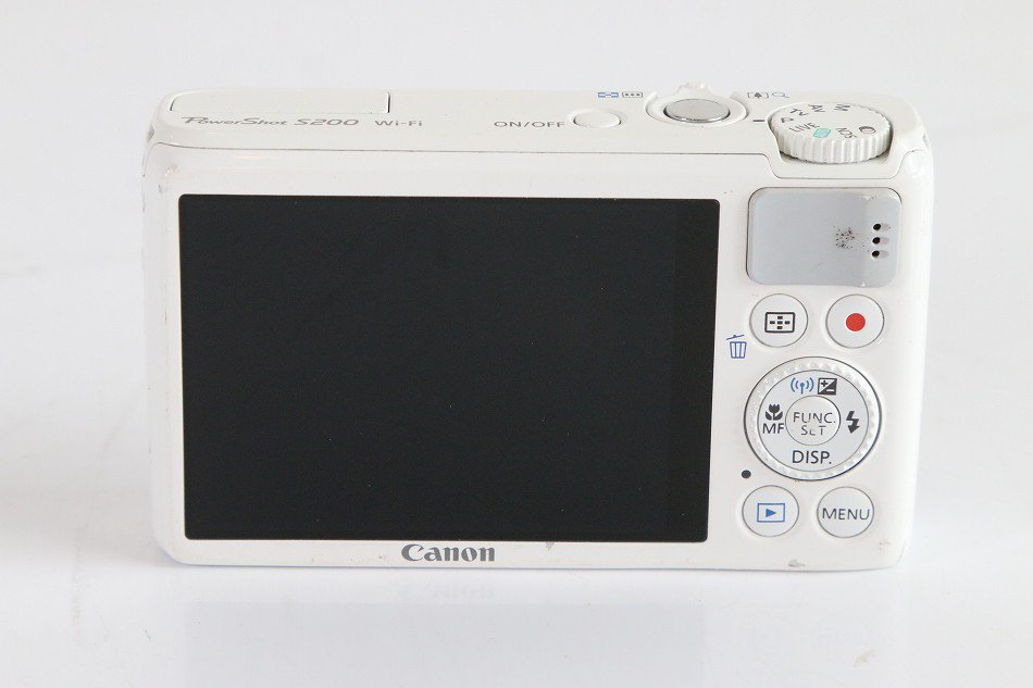 箱付き】Canon デジタルカメラ PowerShot S200(ホワイト) - luknova.com