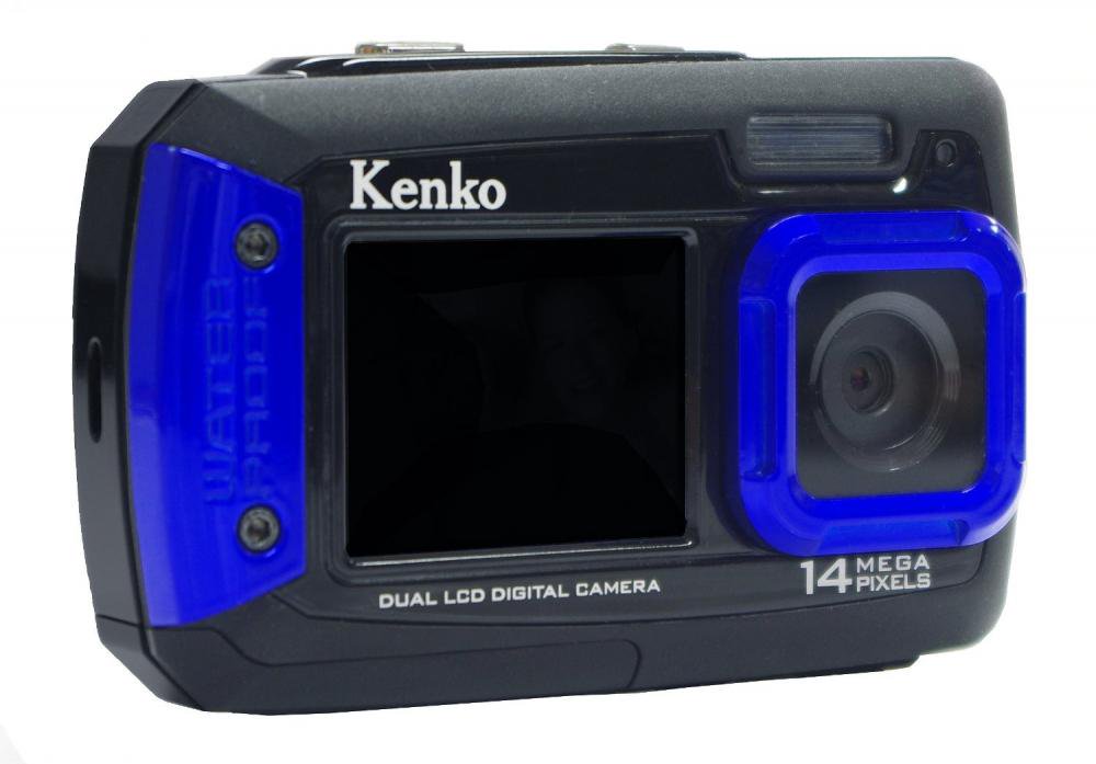 Kenko 防水デュアルモニターデジタルカメラ DSC1480DW IPX8相当防水