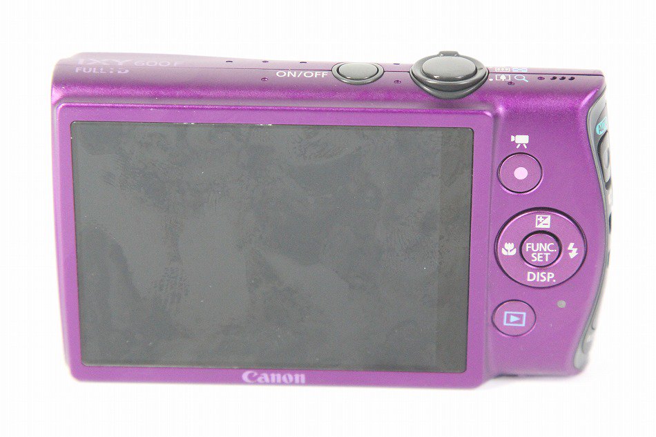 IXY600F(PR)｜Canon デジタルカメラ IXY600F パープル ｜中古品｜修理