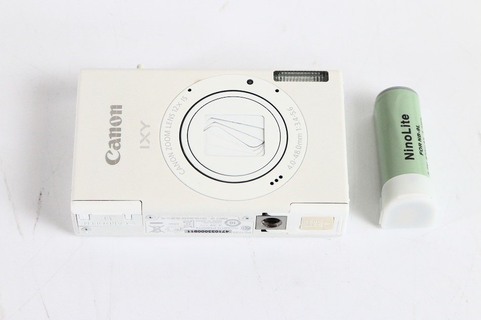 動作確認済Canon IXY1  fullHD デジタルカメラ　純正ホワイトケース付
