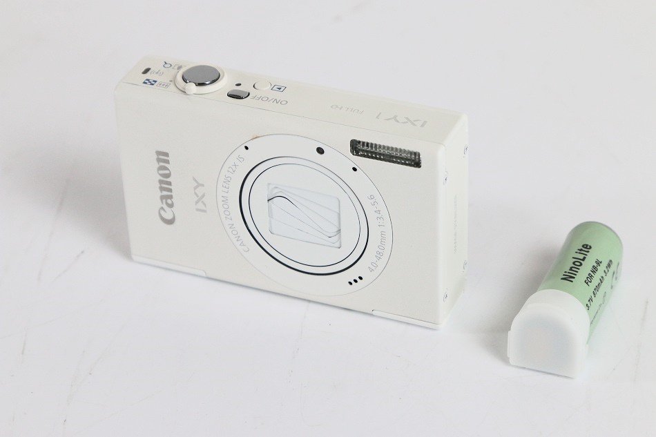 IXY1(WH)｜Canon デジタルカメラ IXY 1 ホワイト 光学12倍ズーム Wi-Fi 