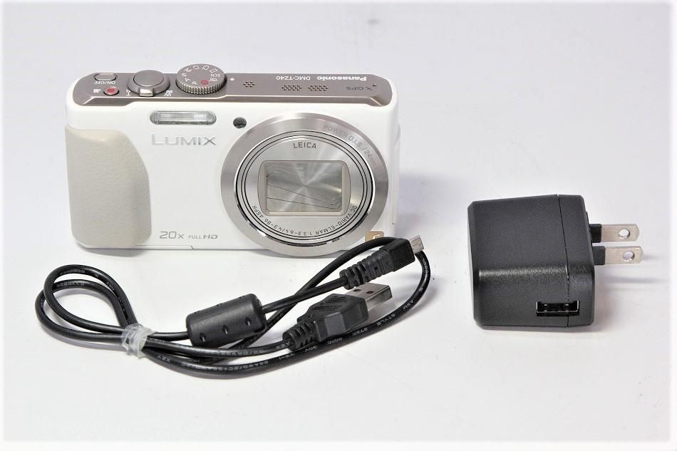 DMC-TZ40-W｜Panasonic デジタルカメラ ルミックス 光学20倍 ホワイト ｜中古品｜修理販売｜サンクス電機