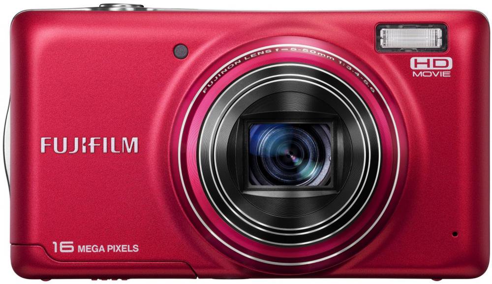 エバニュー FUJIFILM デジタルカメラ FinePix T400 光学10倍 レッド F FX-T400R