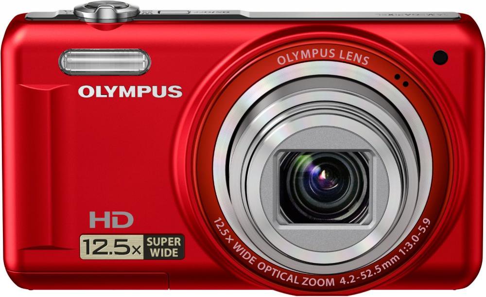 Vr 3 Olympus デジタルカメラ レッド 1400万画素 広角24mm 光学12 5倍ズーム 3 0型液晶 Red 中古品 修理販売 サンクス電機