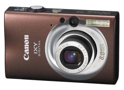 コンデジ【希少品】 Canon IXY DIGITAL 20 IS ブラウン 動作品