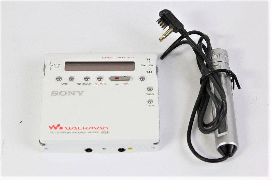 MZ-R900｜SONY ソニー （W） ホワイト系 ポータブルMDプレーヤー MDLP 