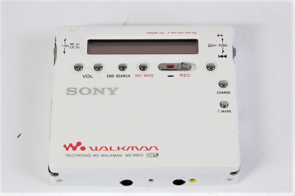 MZ-R900｜SONY ソニー （W） ホワイト系 ポータブルMDプレーヤー MDLP 
