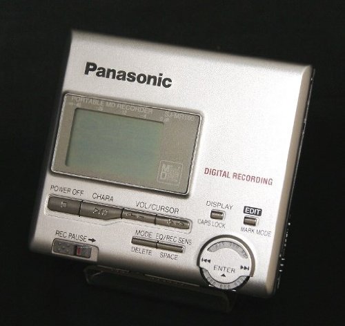 一部予約販売 録音再生○ Panasonic SJ-MR50 ポータブルMDレコーダー