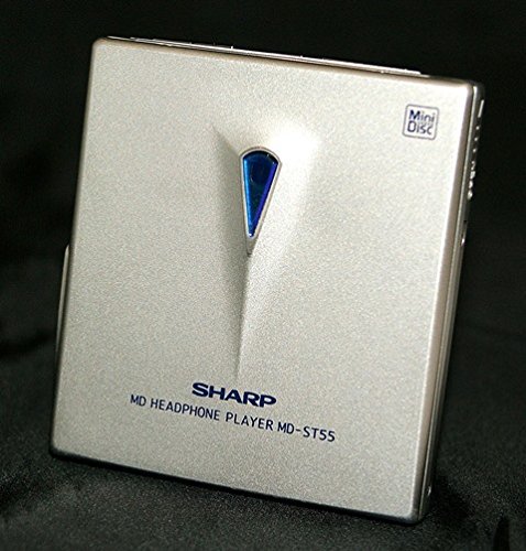 MD-ST55-S｜SHARP シャープ アークティックシルバー ポータブルMD