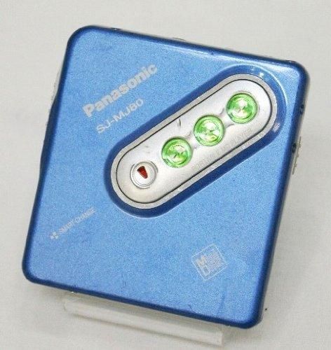 Panasonic SJ-MJ80-W ポータブルMDプレーヤー Panasonic SJ-MJ80 MDプレーヤー 0368 - メルカリ