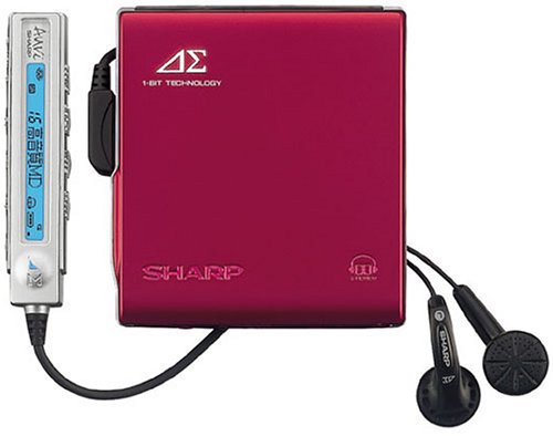 16472円 MD-DS70-R｜SHARP アウビィ 1ビットポータブルMDプレーヤー（レッド）｜中古品｜修理販売｜サンクス電機