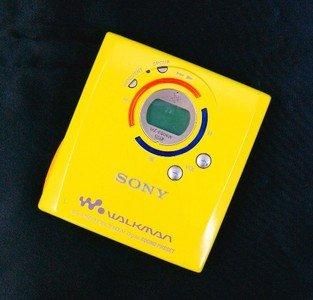 希少品】SONY☆WALKMANポータブルMDプレイヤーMZ-E606W （【希少