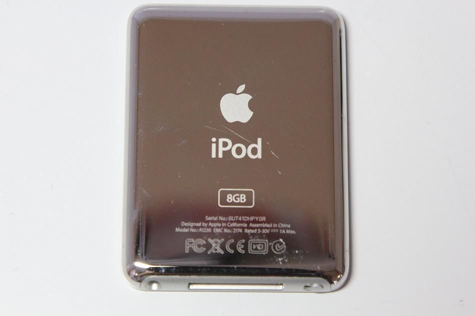 未使用品Apple iPod nano 8GB Silver MA980J/A MA980J/A｜｜Apple iPod nano 8GB シルバー｜中古品｜修理販売