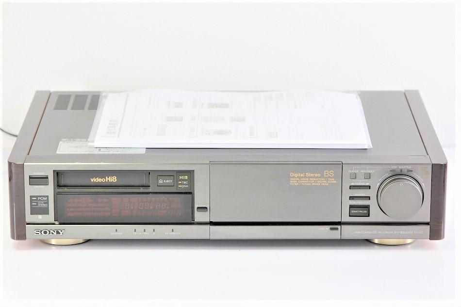 SONY Hi8デッキ EV-BS3000 - アンプ