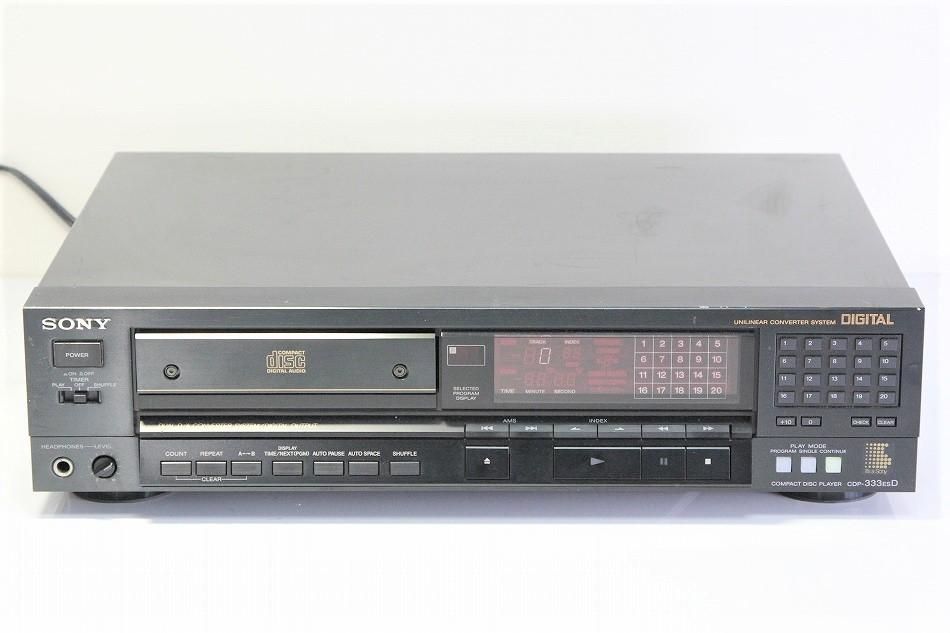 SONY 名機 CD プレーヤー CD P333ＥＳD オンラインストア直営