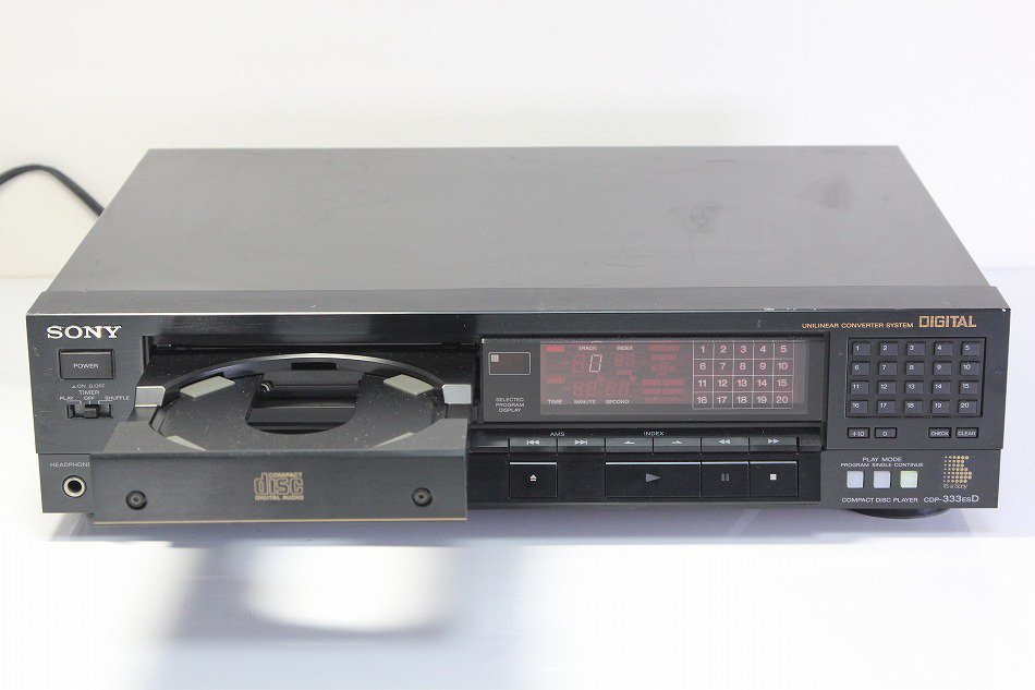 希少 動作品 SONY CDプレーヤー CDデッキ CDP-S35 人気の中古 - www