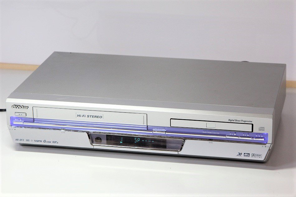 HR-DF3｜｜ビクター DVDプレーヤー一体型VHSビデオ｜中古品｜修理販売｜サンクス電機