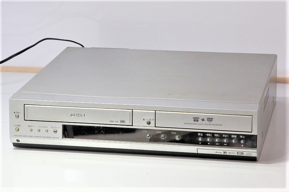 RD-XV34｜TOSHIBA W録 160GB VTR一体型HDD&DVDレコーダー｜中古品 