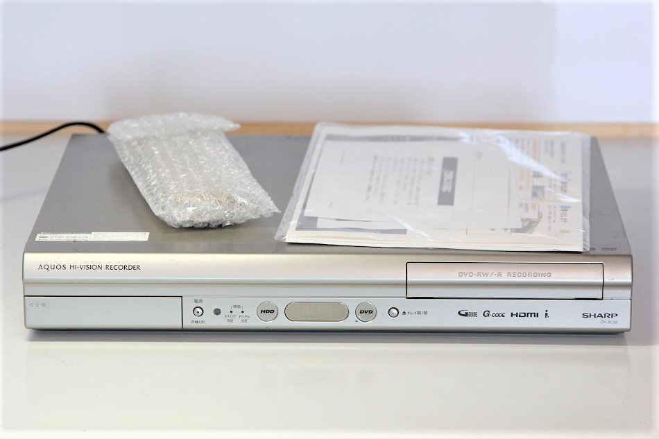 SHARP シャープ 250GB DVDレコーダー AQUOS DV-AC32