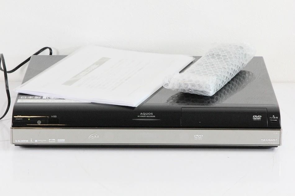 シャープ 250GB DVDレコーダー AQUOS DV-ACW52【中古品】