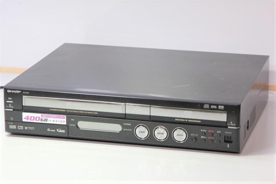 DV-TR14｜シャープ 400GB ビデオ一体型DVDレコーダー ｜中古品｜修理 