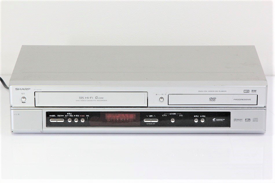 DV-GH750｜シャープ D・combo ビデオ一体型DVDプレーヤー ｜中古品